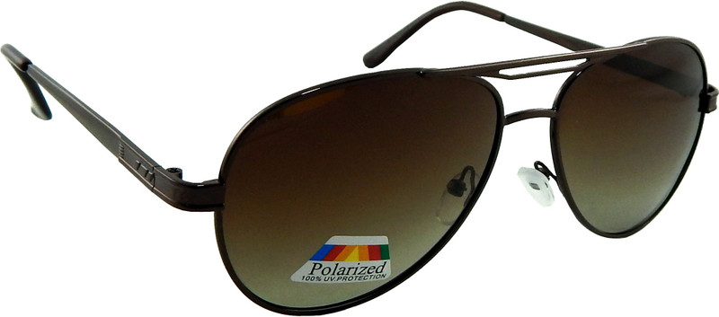 Els Aviator Sunglasses(Brown)