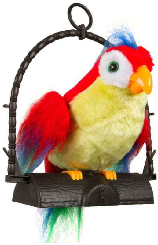 vbenterprise Latest Multicolor Musical Talk Back Parrot(Multicolor)