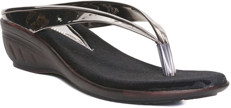 Dolphin Miles Women Silver Wedges