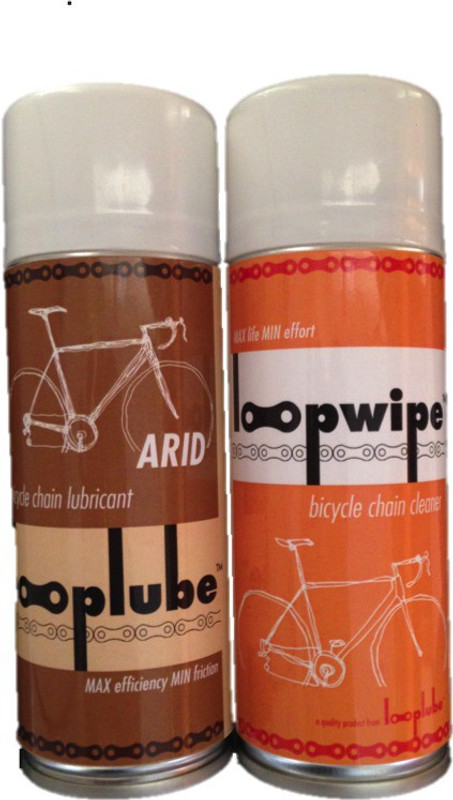 looplube - DRY Type Bicycle Chain Combo - Cleaner cum DRY Lube (125ml - Pack of 2) Bicycle Lubricant(125 ml)