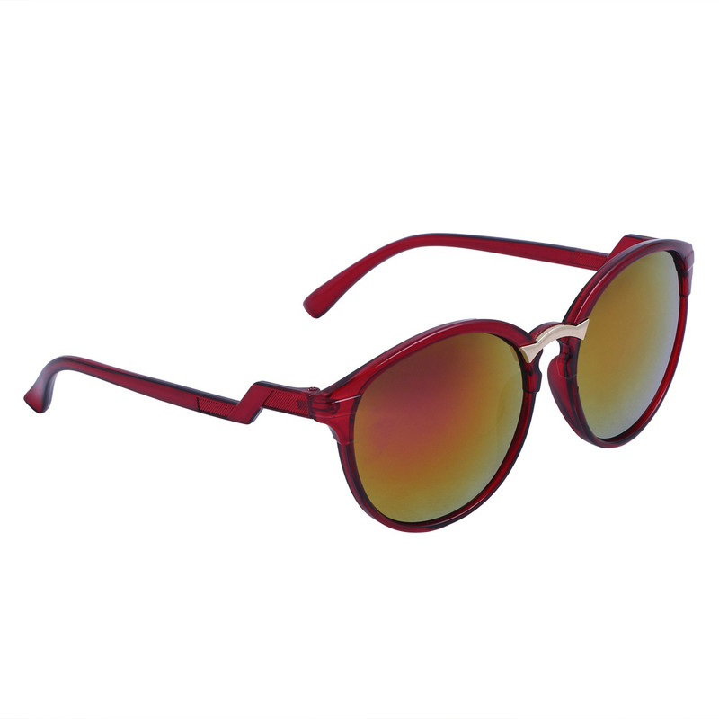 Reyda Oval Sunglasses(Yellow)