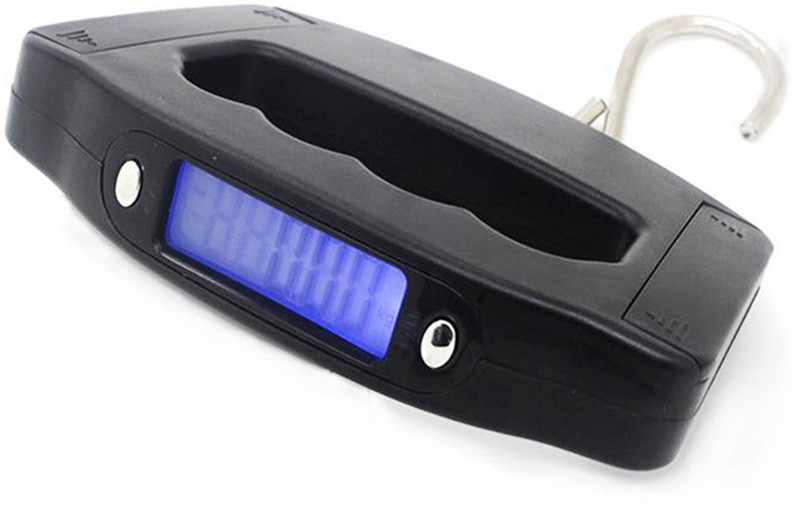 CrackaDeal New Digital Flat Luggage 50kg Weighing Scale(Multicolor)