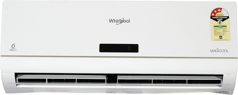 Whirlpool 1 Ton 3 Star Split AC - Silver(1T MAGICOOL DLX COPR 3S, Copper Condenser)