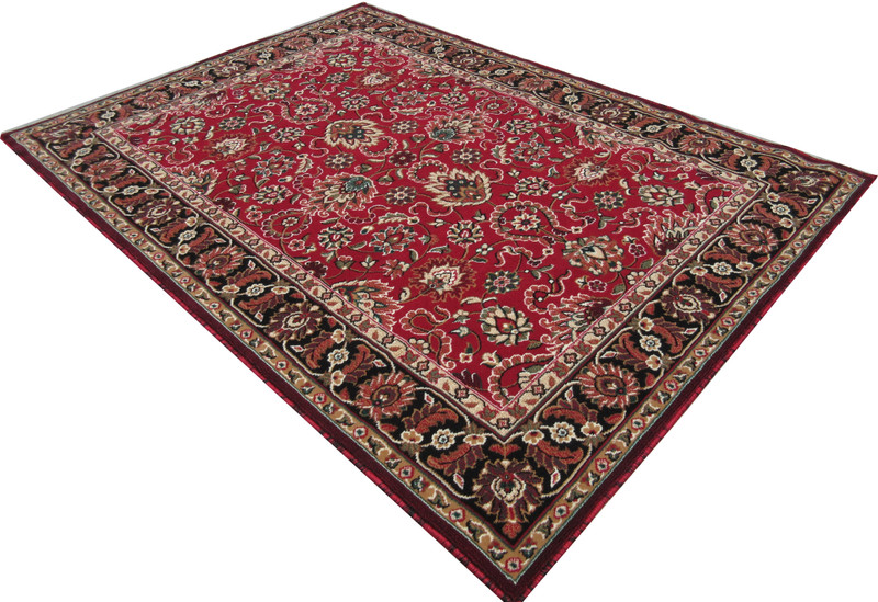 carpet zenliza Maroon Acrylic Carpet(180 cm  X 240 cm)