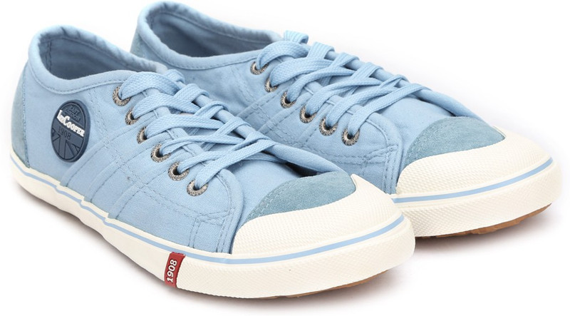 Lee Cooper Canvas Sneakers For Women(Blue)