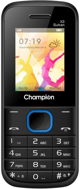 Champion X3 SULTAN(Black & Blue)
