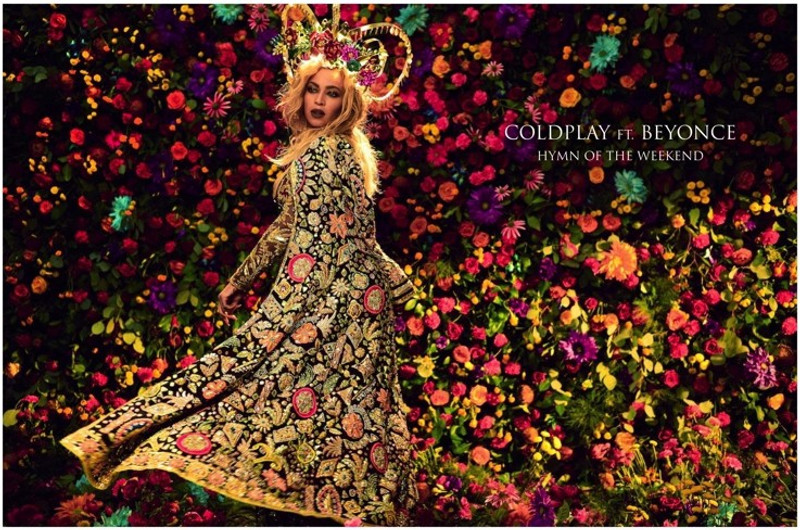 Coldplay ft Beyonce 'Hymn For The Weekend' Poster Paper Print(18 inch X 12 inch)