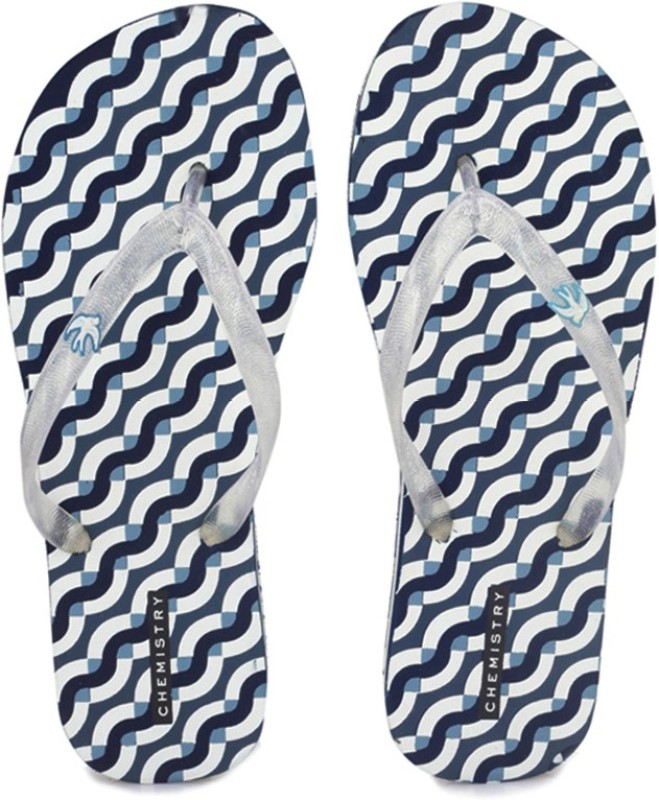 Chemistry Patterned Flip Flops