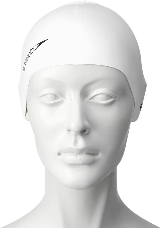 Speedo Unisex-Junior Plain Flat Silicone Swimming Cap(Multicolor, Pack of 1)