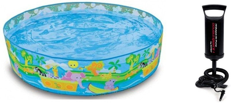 AM Enterprises 5 feet baby bath pool with air pump(Multicolor)