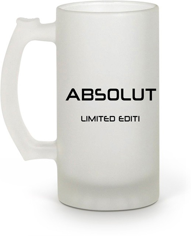 khakee Limited Edition Of Beer Frosted Beer Glass Mug(500 ml)
