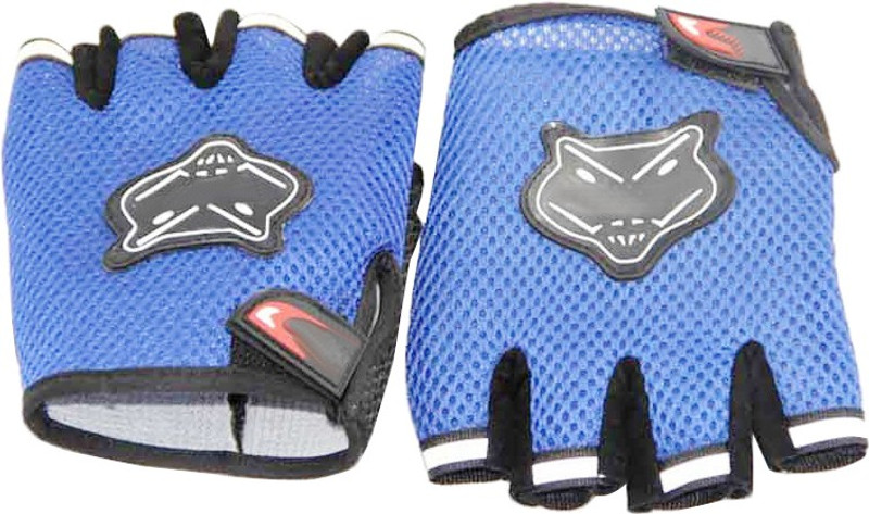 Futaba Workout Weight Lifting Wrist Gloves Gym & Fitness Gloves (Free Size, Blue)