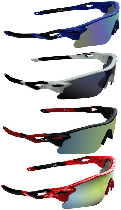 Zyaden Round Sunglasses(Blue, Blue, Green, Yellow)