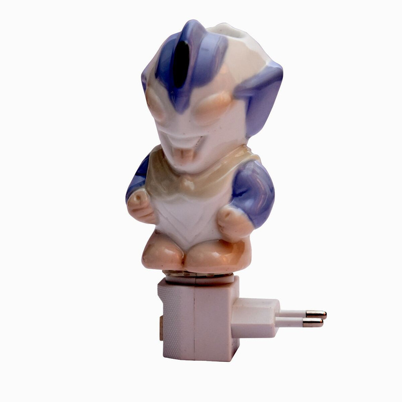 krishivcreation Naughty Allien Night Lamp(12 cm, White)