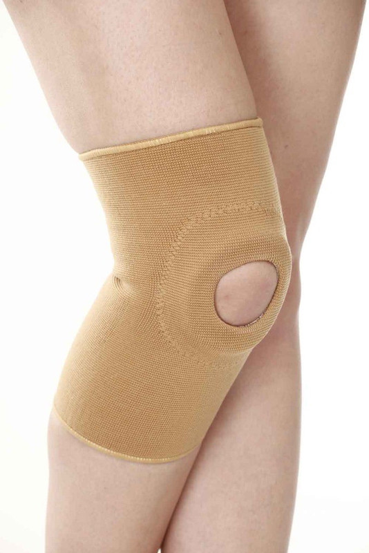 Surgitech SURGITECH KNEE CAP (OPEN PATELLA GEL PAD) (SINGLE) XXLarge ( 24.4 - 26.8 inch ) Knee Support