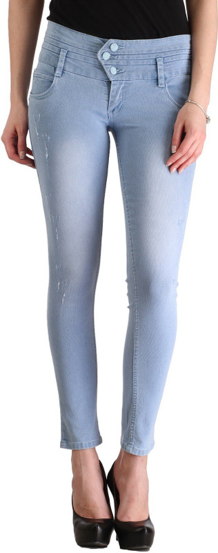 Cali Republic Skinny Women Light Blue Jeans