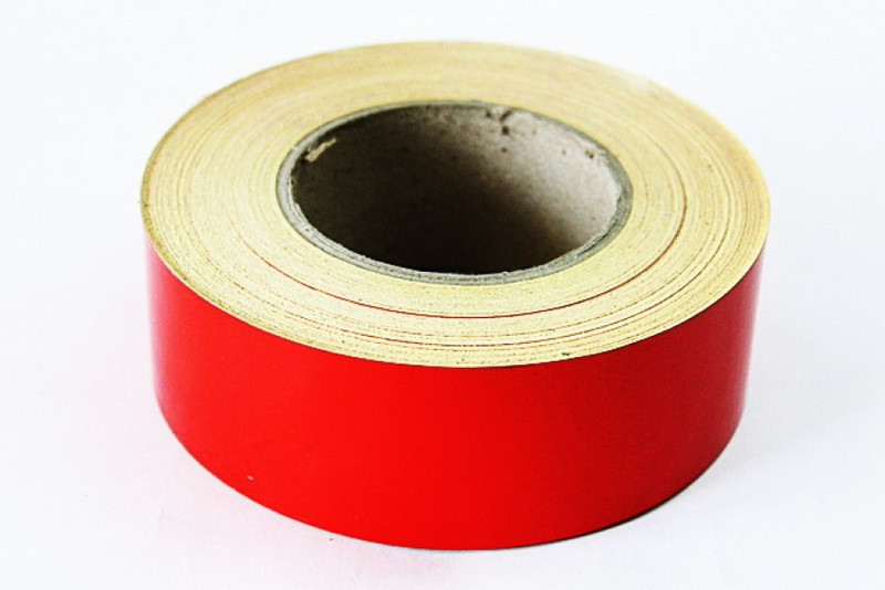 laps of luxury Radium Tape GD384 50.8 mm x 7.31 m Red Reflective Tape(Pack of 1)