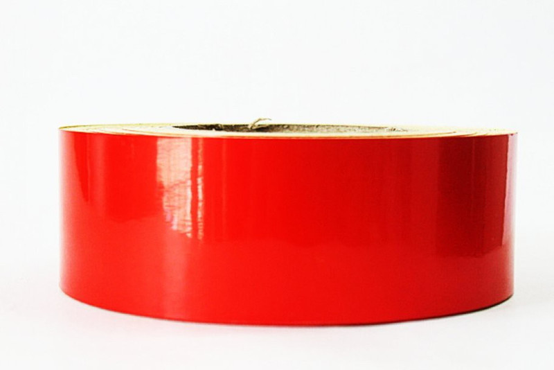 laps of luxury Radium Tape GD386 50.8 mm x 45.72 m Red Reflective Tape(Pack of 1)