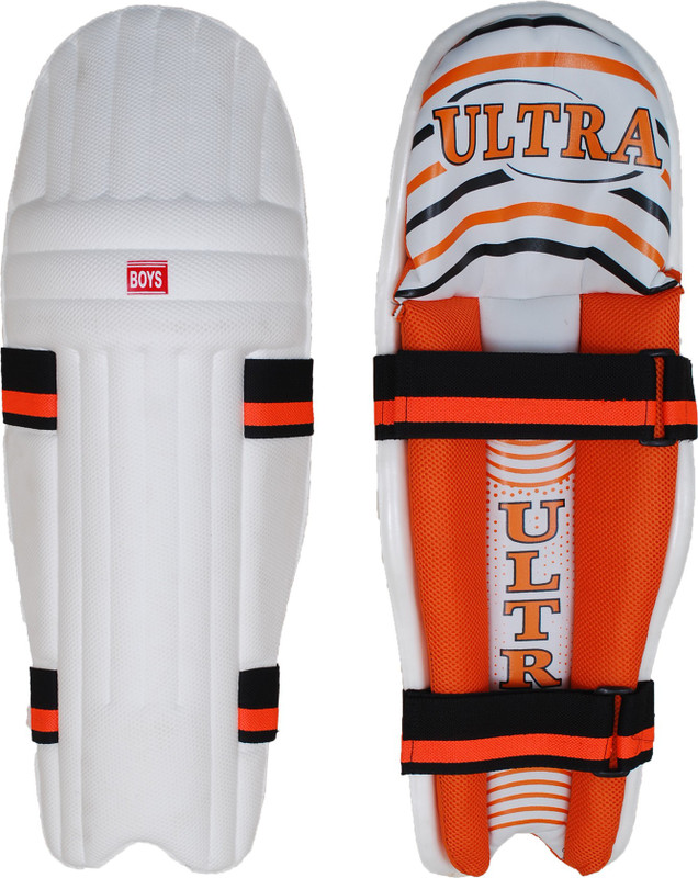 Rahul Sports BB-111 Small Boys (30 -32 cm) Batting Pad(White, Boys)