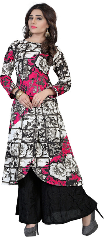 M.Tex Casual Floral Print Women Kurti(Multicolor)