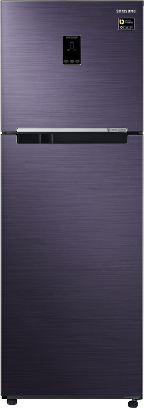 Samsung 345 L Frost Free Double Door 3 Star Convertible Refrigerator(Pebble Blue, RT37M5538UT/TL) Samsung 345 L Frost Free Double Door 3 Star Convertible Refrigerator(Pebble Blue, RT37M5538UT/TL)