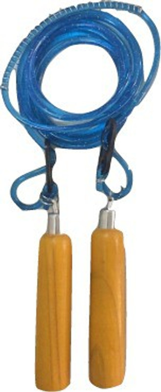 Le Buckle Exercise Skip Rope Freestyle Skipping Rope(Blue, Length: 305 cm)