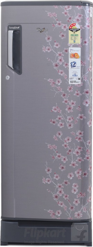 Whirlpool 215 L Direct Cool Single Door 3 Star Refrigerator with Base Drawer(Silver Bliss, 230 IMFRESH ROY 3S) Whirlpool 215 L Direct Cool Single Door 3 Star Refrigerator with Base Drawer(Silver Bliss, 230 IMFRESH ROY 3S)