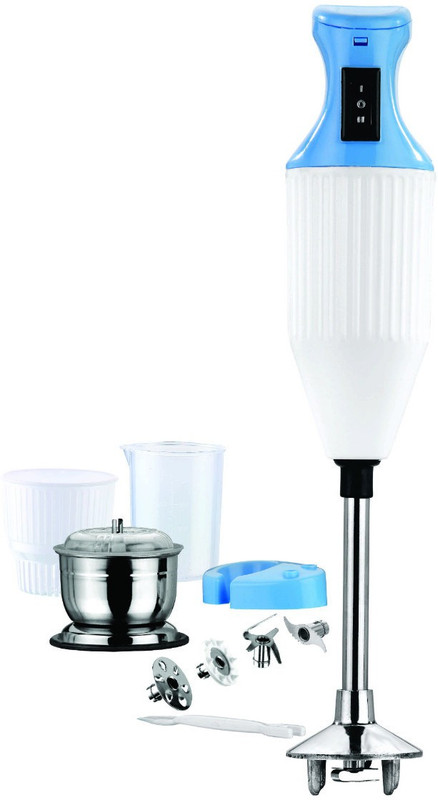 Viaan Classicwhiteblue 200 W Hand Blender(Blue)
