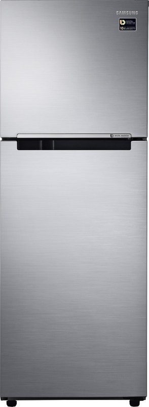 Samsung 253 L Frost Free Double Door Refrigerator(Elegant Inox, RT28M3022S8-HL/...