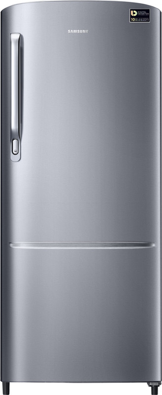 Samsung 192 L Direct Cool Single Door 3 Star Refrigerator(Elegant Inox, RR20M272ZS8/NL,RR20M172ZS8/HL) Samsung 192 L Direct Cool Single Door 3 Star Refrigerator(Elegant Inox, RR20M272ZS8/NL,RR20M172ZS8/HL)