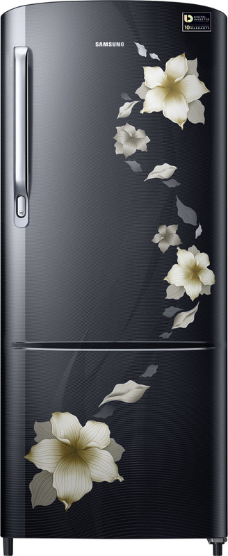 Samsung 192 L Direct Cool Single Door 3 Star Refrigerator(Star Flower black, RR20M272ZB2/NL,RR20M172ZB2/HL) Samsung 192 L Direct Cool Single Door 3 Star Refrigerator(Star Flower black, RR20M272ZB2/NL,RR20M172ZB2/HL)
