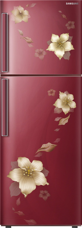 Samsung 253 L Frost Free Double Door 3 Star Refrigerator(Star Flower Red, RT28M3343R2/NL/RT28M3343R2/HL) Samsung 253 L Frost Free Double Door 3 Star Refrigerator(Star Flower Red, RT28M3343R2/NL/RT28M3343R2/HL)