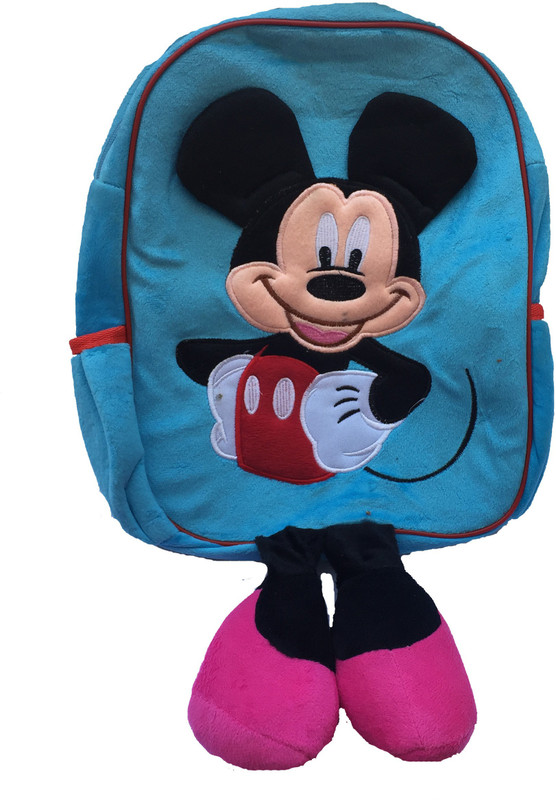 aparnas cute looking mickey mouse pre- school bag for kids and toddlers for picnic,summercamp,or,kindergarten Waterproof Backpack(Multicolor, 4 inch)