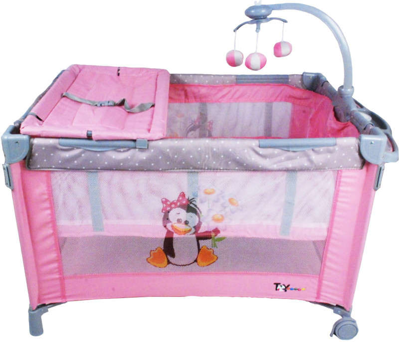 Toy House Baby Play Yard(Pink)