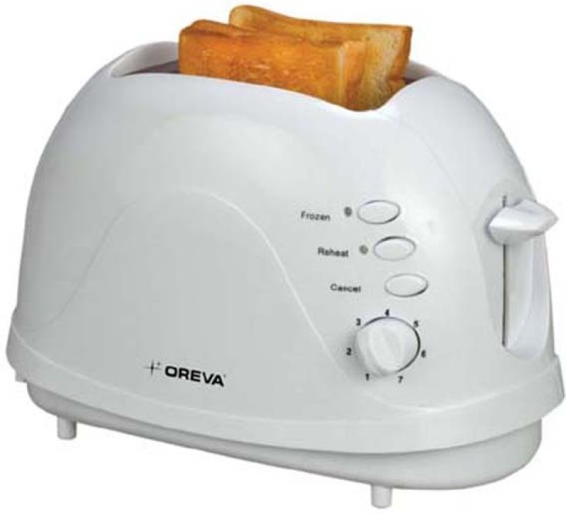 Oreva OPT-709 300 W Pop Up Toaster(White)