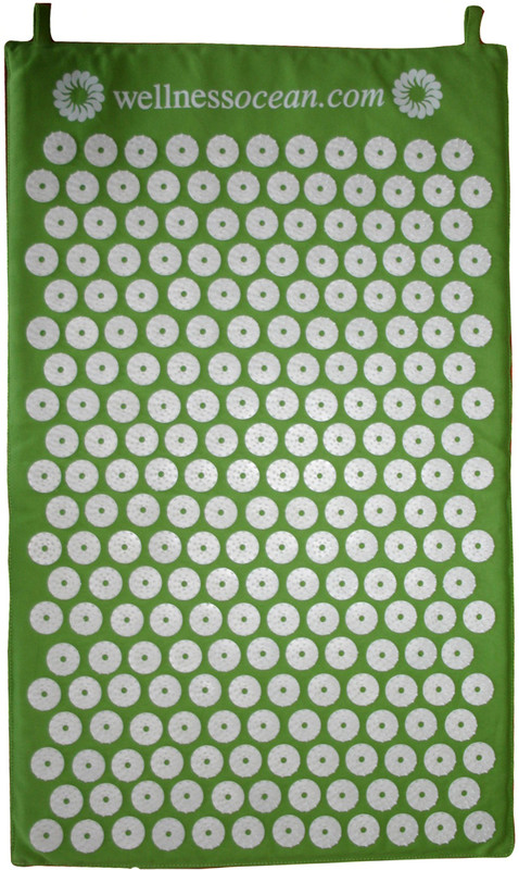 Wellnessocean Acupressure mat Green 1 mm Yoga Mat