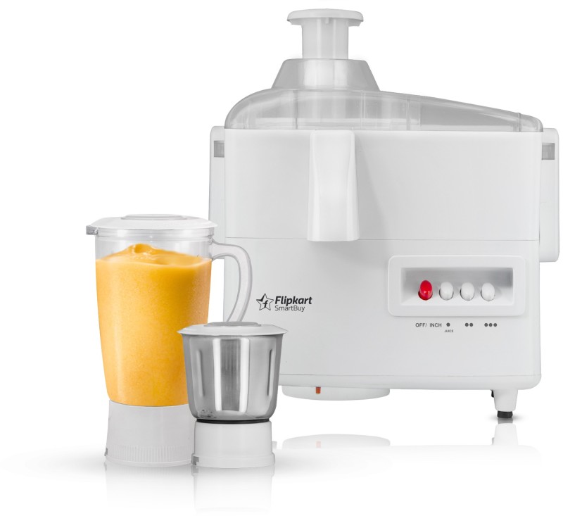 Flipkart SmartBuy 500 W Juicer Mixer Grinder(White, 2 Jars) NoveltyCart