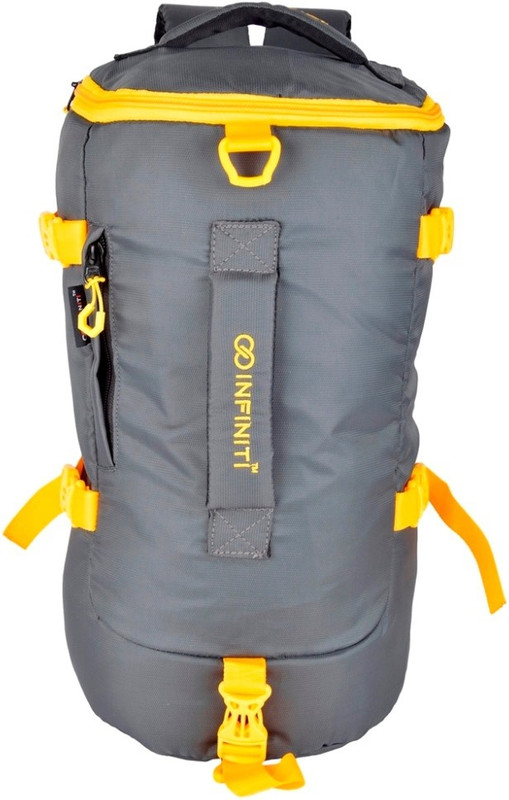 INFINITI 15 Liters Grey Multi Utility Sports Duffle(Grey, Kit Bag)