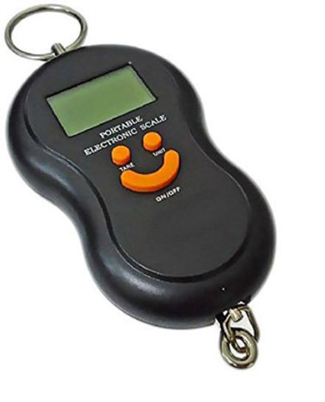 Shrih Portable Electronic Black Luggage Weighing Scale(Black)