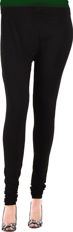 Roshnee Collections Churidar Legging(Black, Solid) Roshnee Collections Churidar Legging(Black, Solid)