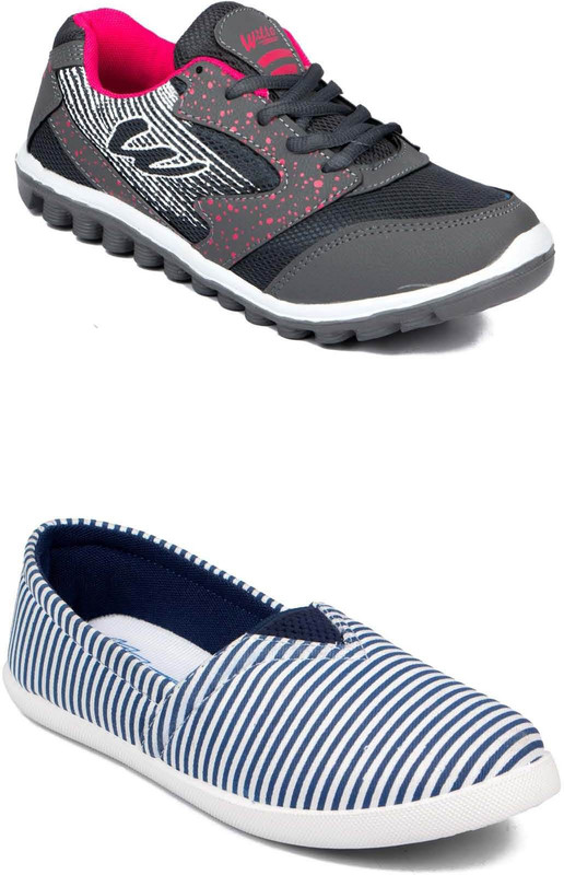 Asian Casuals For Women(Pink, Grey) Asian Casuals For Women(Pink, Grey)