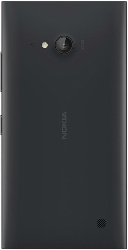 Big Square Nokia Lumia 730 Back Panel(Black)