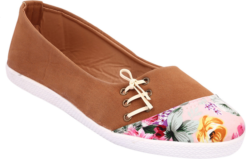 Footrendz RSNBC-3334BE Bellies For Women(White, Beige) Footrendz RSNBC-3334BE Bellies For Women(White, Beige)