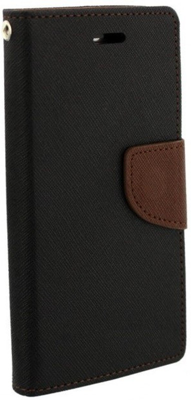 SAMARA Flip Cover for MICROSOFT LUMIA 640 DUAL SIM(Black, Brown)