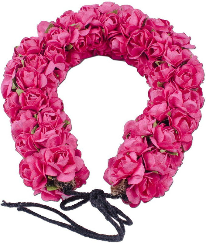 Majik New Style Accessories Gajra (veni) For Party Wear Hair Band(Pink) Majik New Style Accessories Gajra (veni) For Party Wear Hair Band(Pink)