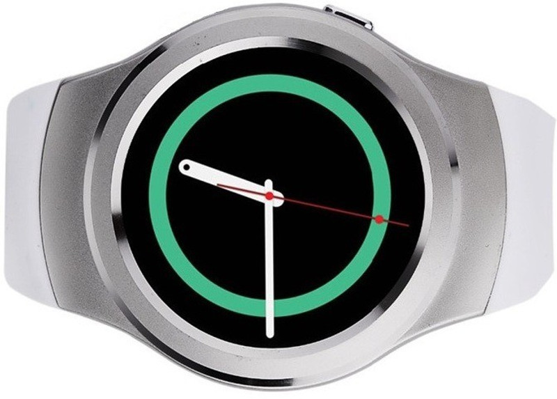 Voltegic T-21 phone Silver Smartwatch(White Strap Regular) Voltegic T-21 phone Silver Smartwatch(White Strap Regular)