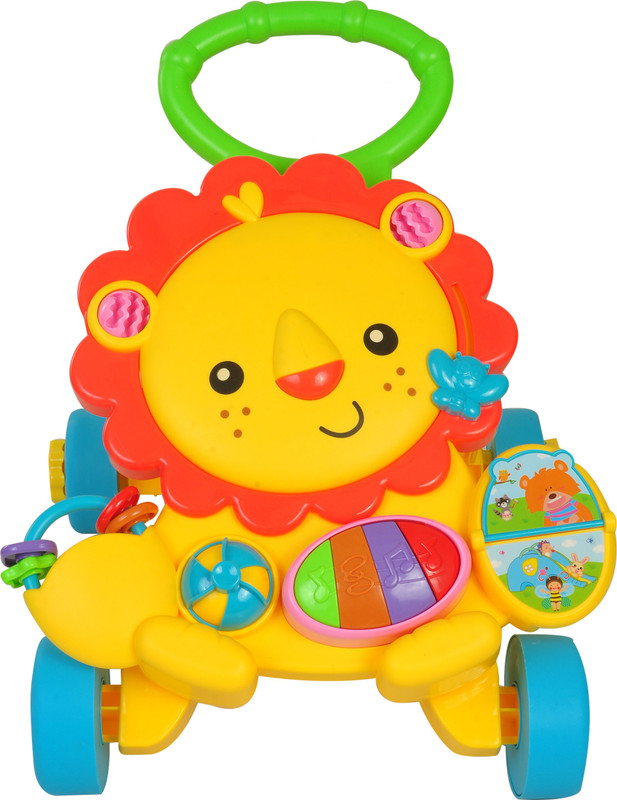 Magic Pitara Musical Activity Walker With Parent Rod(Multicolor)