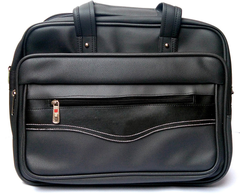 Stylcozy 17 inch Laptop Messenger Bag(Black)