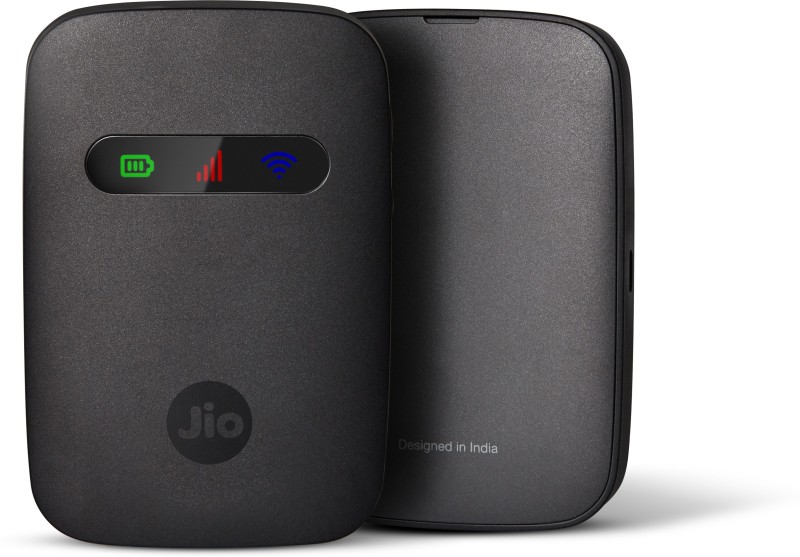 Jio Fi 3 Wireless Router Data Card(Black)
