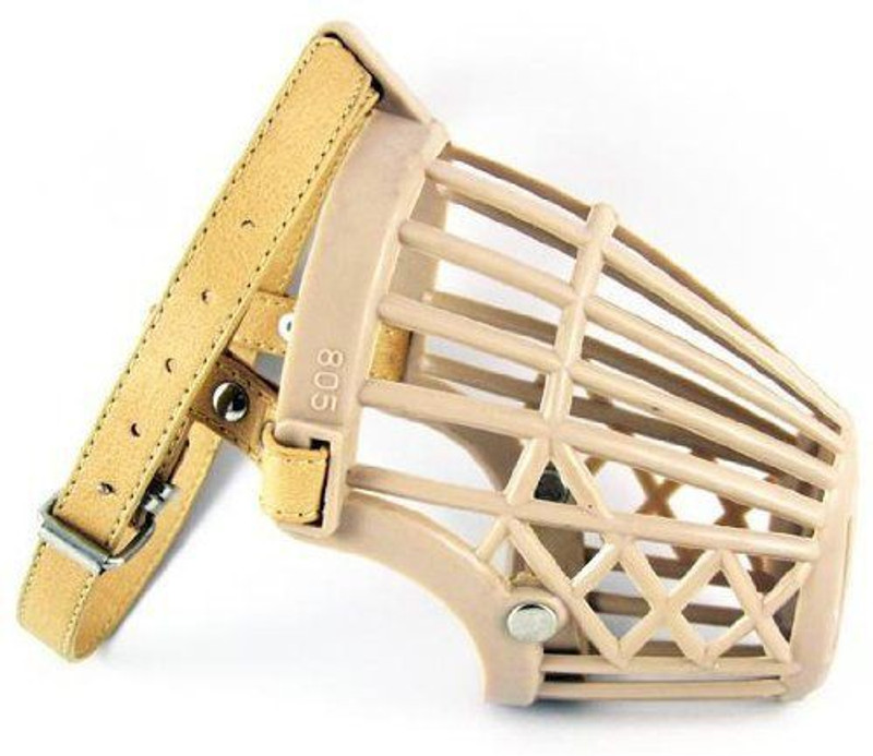 canna pet Large Other Dog Muzzle(cream)